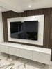 Media Wall Package With 2.4m unit and Tv Panel - Acoustic panels