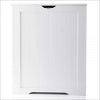 Laundry Hamper Bin Clothes Storage Linen Cabinet Chest Wooden Shaker Unit Home