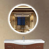 Illuminated Bathroom Mirror with LED Lights Wall Mounted Demister Touch Sensor
