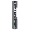 Bathroom Tall Cabinet Slim Freestanding Storage Organizer Cupboard With 2 Doors