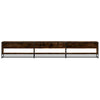 TV Cabinet Smoked Oak 270x40x46 cm Engineered Wood HOT