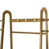 Heavy Duty Wooden Clothes Hanging Rail Stand Bedroom Coat Hat Rack Open Wardrobe