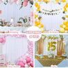 7/10ft Silk White Backdrop Drapes Party Wedding Ceremony Curtain Home Decoration
