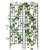 2x Large Metal Garden Trellis Lattice Wall Climbing Potted Plant Stand Lawn Yard