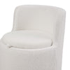 Beautiful White Teddy Swivel Cuddle Chair Accent Tub Armchair Sofa Storage Seat