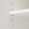 Cabinet Chest of Drawers with Adjustable Shelf Home Storage Cupboard White