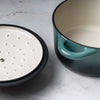 ProChef 26 cm Enameled Cast Iron Casserole Dish with Lid Round Slow Cooking Pot