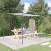 Gazebo White 3x3 m 180 g/m² Fabric and Steel Q2Q7