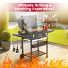 Outdoor XXL Smoker Barbecue Charcoal Portable BBQ Grill Home Garden