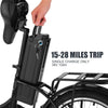 Electric Bike 20" Ebikes 10Ah 250W Electric Folding Bikes 7 Gears City E Bike