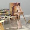 Wooden Tripod Art Easel Portable Sketch Drawing Box Artist Painting Foldable