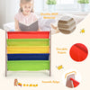 Baby Bookshelf Children's Magazine Rack Book Shelf Storage Book Display-Natural