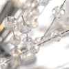 Modern Crystal Ceiling Lights Fireworks Flush Mount Chandelier Living Room Lamp