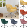 Lounge Office Chair Upholstered Accent Tub Armchair Swivel Computer Desk Chair