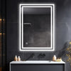 LED Illuminated Bathroom Mirror Lights with Demister Touch Sensor IP44 Heilmetz®