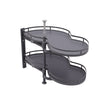 Kitchen Blind Corner Pull out Basket Twin Shelves Holder Rack Soft Close Cabinet