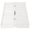 92 x 72 cm Folding Wheelchair Ramp Aluminum Medical Mobility Threshold w/Handle