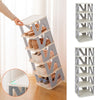 Stackable Shoe Rack Plastic Compact Hallway 4/5/6/7Tier Shoe Storage Shelf Stand