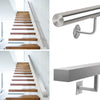 Handrail Stair Safety Rail Stainless Steel Wall Mounted Railing Brushed Banister