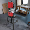 Steel Bench Top Bandsaw 245mm Woodwork Band Saw Tilted Cutting Table Garage 370W