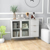 Modern Kitchen Cupboard Sideboard Buffet Cabinet Freestanding Coffee Bar Cabinet