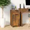 Desk Cabinet Smoked Oak 33.5x50x75 cm Engineered Wood HOT