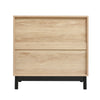Chest of 3 Drawers Dresser for Bedroom Living Room Storage Cabinet Cupboard Wood