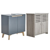 Grey Bathroom Under Sink Cabinet Basin Storage Cupboard Vanity Furniture Unit UK