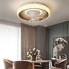LED Ceiling Fan Light Dimmable Living Room 20 inch Lamp Pendant Smart Control