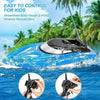 2 Pack RH701 RC Racing Boat – 2.4Ghz High-Speed Remote Control Ship 25km/h Kids