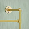 Industrial Metal Pipe Clothes Rail Hanging Display Rack Ladder Storage Shelves