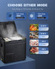 55L Dual Zone Car Fridge Freezer Portable Camping Refrigerator Cooler