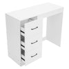3 Drawer Dressing Table White Makeup Desk Wooden Bedroom Furniture Desk New