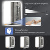 Bathroom Mirror LED Light Mirror 80 x 60 CM Shatterproof Wall Mounted Mirror