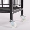 Shop Retail Shelf Wire Mesh Display Rack 4-Layer Large Capacity market Movable