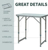 Catering Camping Heavy Duty Folding Trestle Table Picnic BBQ Party