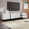 Modern TV Stand with 3 Doors and 2 Drawers Storage Cabinet Unit for Living Room