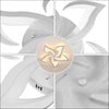Modern Chandelier LED Lamp White Frame Ceiling Light Living Room Bedroom Lights