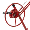 Red 11Ft Lift Lifter Tool Drywall Hoist Caster Plasterboard Panel Sheet Crane