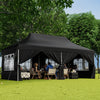 3Mx6M Outdoor Canopy Tent Portable Gazebo Pop up Canopy w/Zippered Entrances