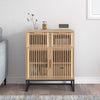 Swpsd Sideboard Buffet Cabinet 60x30x75 Engineered Wood Side Cabinet S3Z6