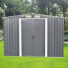 Metal Garden Shed 6 X 4, 8 X 4, 8 X 6, 8 X 10 Garden Storage WITH FREE BASE New