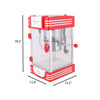 Popcorn Maker Machine 320W,Home Hot Air Popcorn Machine