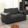 Luxury 2, 3 Seater Linen Fabric Couch Sofa Corner Chaise Living Room Furniture
