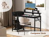 4 Tier Computer Desk Study Room Computer Desk Home Office Work Desk with Drawers