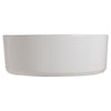 Bathroom Cloakroom Ceramic Counter Top Wash Basin Sink Round White Washing Bowl