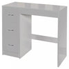 3 Drawer Wooden Bedroom Dressing Computer Work Table Desk Jewellery Office Unit