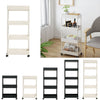3/4/5 Tier Trolley Cart Kitchen Storage Rack Holder Shelf Organiser Fruit Basket
