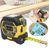 60m Digital Laser Tape Rangefinder Distance Measure Tool Steel Tape Ruler 3 IN 1