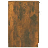 Desk Cabinet Smoked Oak 33.5x50x75 cm Engineered WoodNew